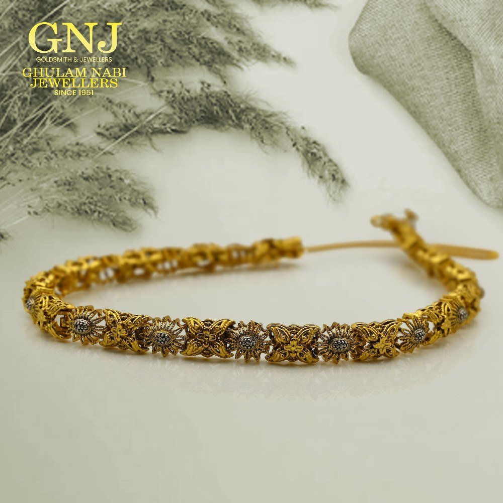 Gold Bracelet Design BR007